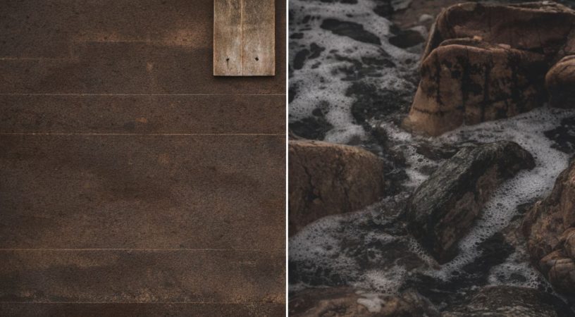 Vittrande ytor av trä och sten som illustrerar behovet av noggrann kontroll.